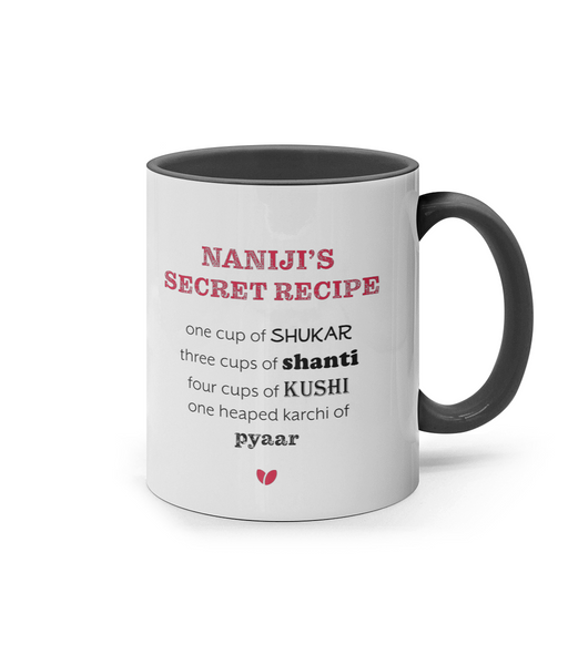 Naniji Secret Recipe mug