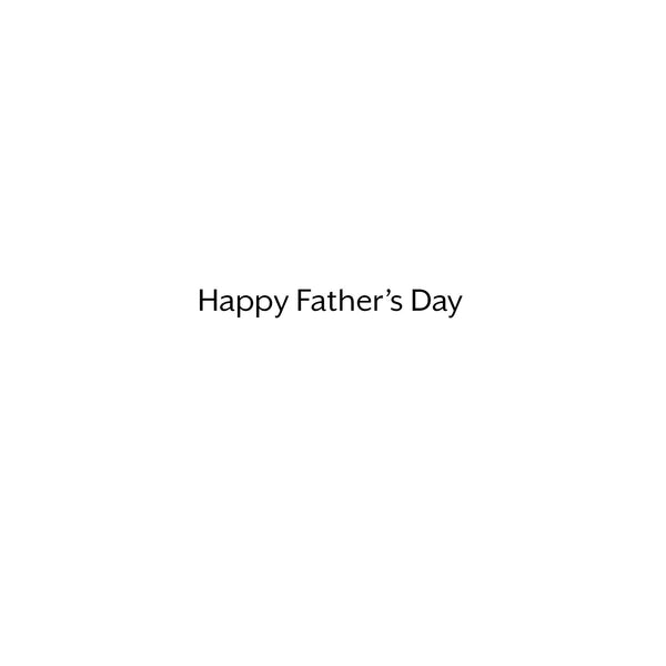 Happy Father's Day card - Can be personalised, for example Dad, Daddy, Papa, Baba, Bapuji, Nanaji, Dadaji, Mota Bapu - any name!