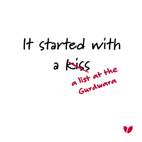 It started with a Kiss greeting card