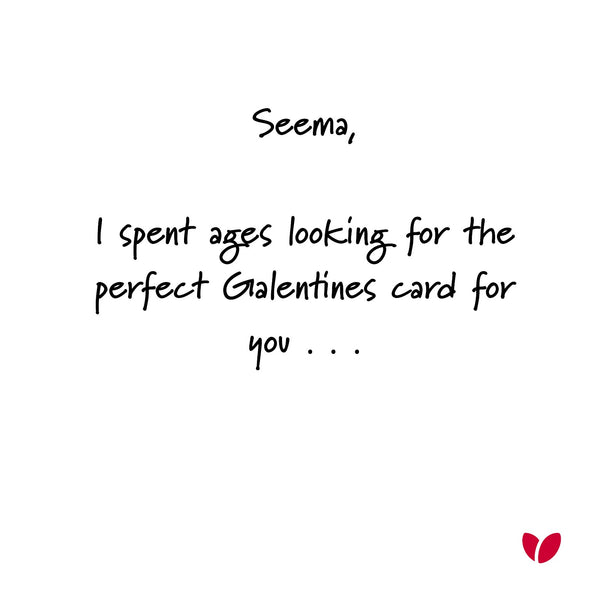 Perfect Galentines - bandari greeting card